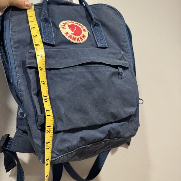 Fjallraven Kanken Classic Canvas Backpack Faded Deep Blue Unisex Travel School - Picture 15 of 16